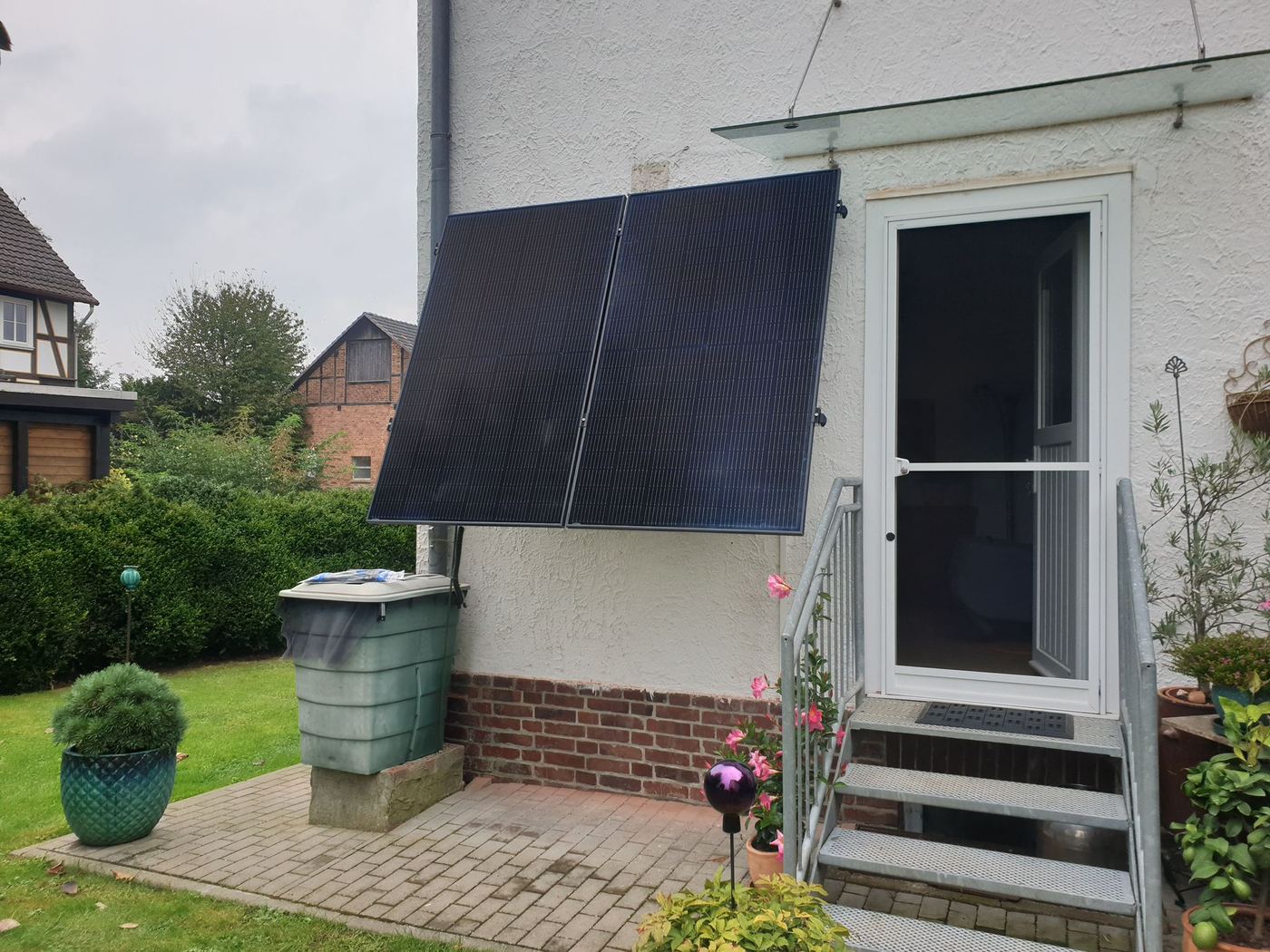 PV-Module an Fassade