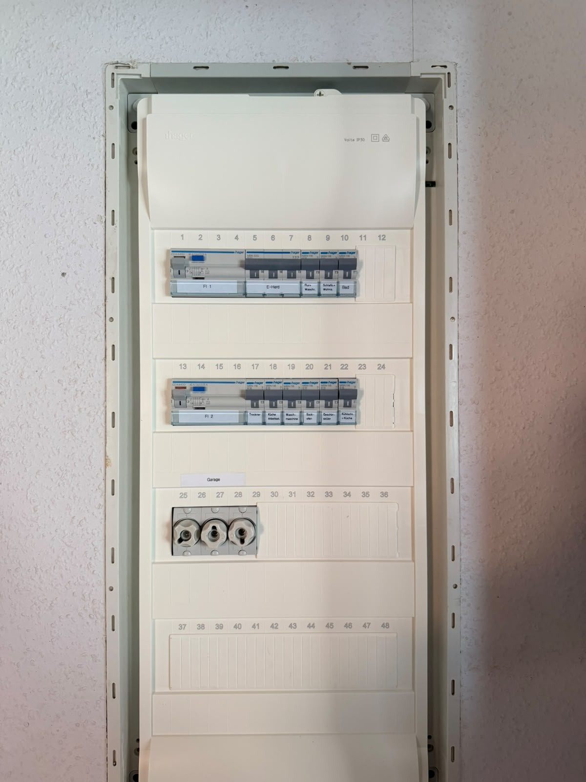 Verdrahtung eines Stromverteilers in Kassel durch Elektro Nafisiniya